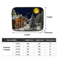 thumbnail image 3 of Snowy Christmas Eve Portable Laptop Sleeve Compatible with MacBook Air Notebook Computer Case for Men Women College School Students, 3 of 7