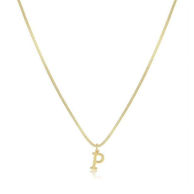 RXIRUCGD Add A Of To Your Everyday Look With This Initial Necklace Initial Dainty Necklace For Women