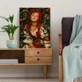 thumbnail image 5 of Orchard Redhead Portrait Canvas Wall Art, Romantic Apple Greenery Print, Elegant Home Wall Decor, 5 of 8