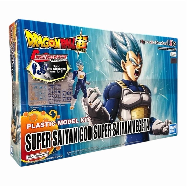 Bandai 2656476 Dragon Ball Z - SSGSS Vegeta Figure-Rise Standard