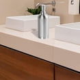thumbnail image 5 of Soap Dispenser , Stripe Design Dish Soap Dispenser Brushed Nickel, Refillable Liquid Hand Soap Dispenser for Bathroom, Kitchen Soap Dispenser Premium Stainless Steel, 5 of 5