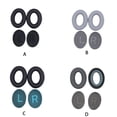 thumbnail image 4 of Sidaley Almohadillas para los oídos Cojín para auriculares Cubierta con cancelación de ruido Auriculares Transpirable Gamer Reemplazo para Type3 NO3, 4 of 6