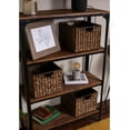 thumbnail image 3 of BirdRock Home Storage Shelf Baskets Abaca Seagrass Wicker Baskets with Handles - Set of 3 - Brown Wash, 3 of 7