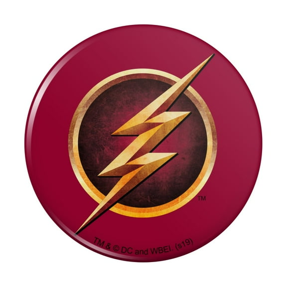 The Flash TV Series Logo Pinback Button Pin