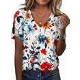 thumbnail image 1 of Blusas primaverales de algodón de talla grande HOTYD para mujer, estilo bohemio, 1 of 2