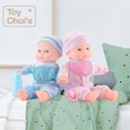 thumbnail image 5 of Baby Doll, Toy Choi's 12 inch Twin Baby Doll Set, Soft Body with Rompers and Hat Pacifier, for 2-6 Boys Girls Toddlers Kids, 5 of 9