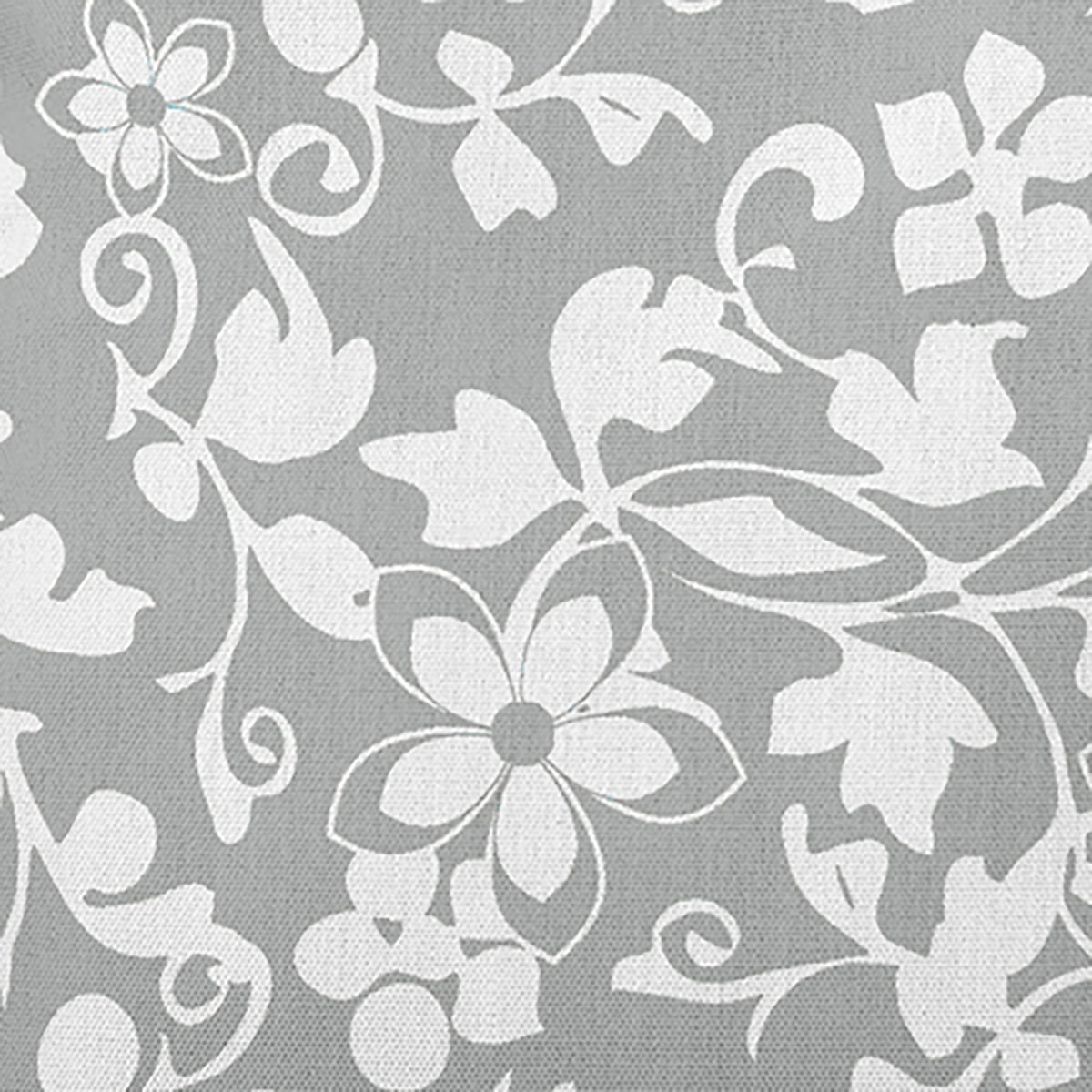 18" x 18" Simply Daisy Evelyn Polyester Accent Pillow, Lunar Qty 1