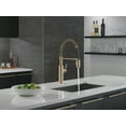 thumbnail image 4 of Delta 18803-Dst Black High Arc Kitchen Faucet, 4 of 7