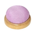 thumbnail image 3 of Cute Ball Shaped Pincushion, Durable Wooden Base Safety Sewing Pin Cushion for Daily Work Sewing Accessories , pink, 3 of 8