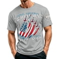 thumbnail image 2 of 250th Anniversary USA Shirts for Men American Flag T-Shirt 250 Years Birthday Patriotic Tops, 2 of 5