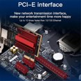 thumbnail image 5 of 2.5G PCIE to RJ45 Network Card RTL8125B Chip 100/1000Mbps for Win7/8, 5 of 5