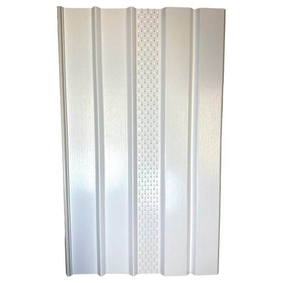 Mobile Home Skirting Vinyl Underpinning Vented Panel White 16" W x 28" L (Pack of 8)