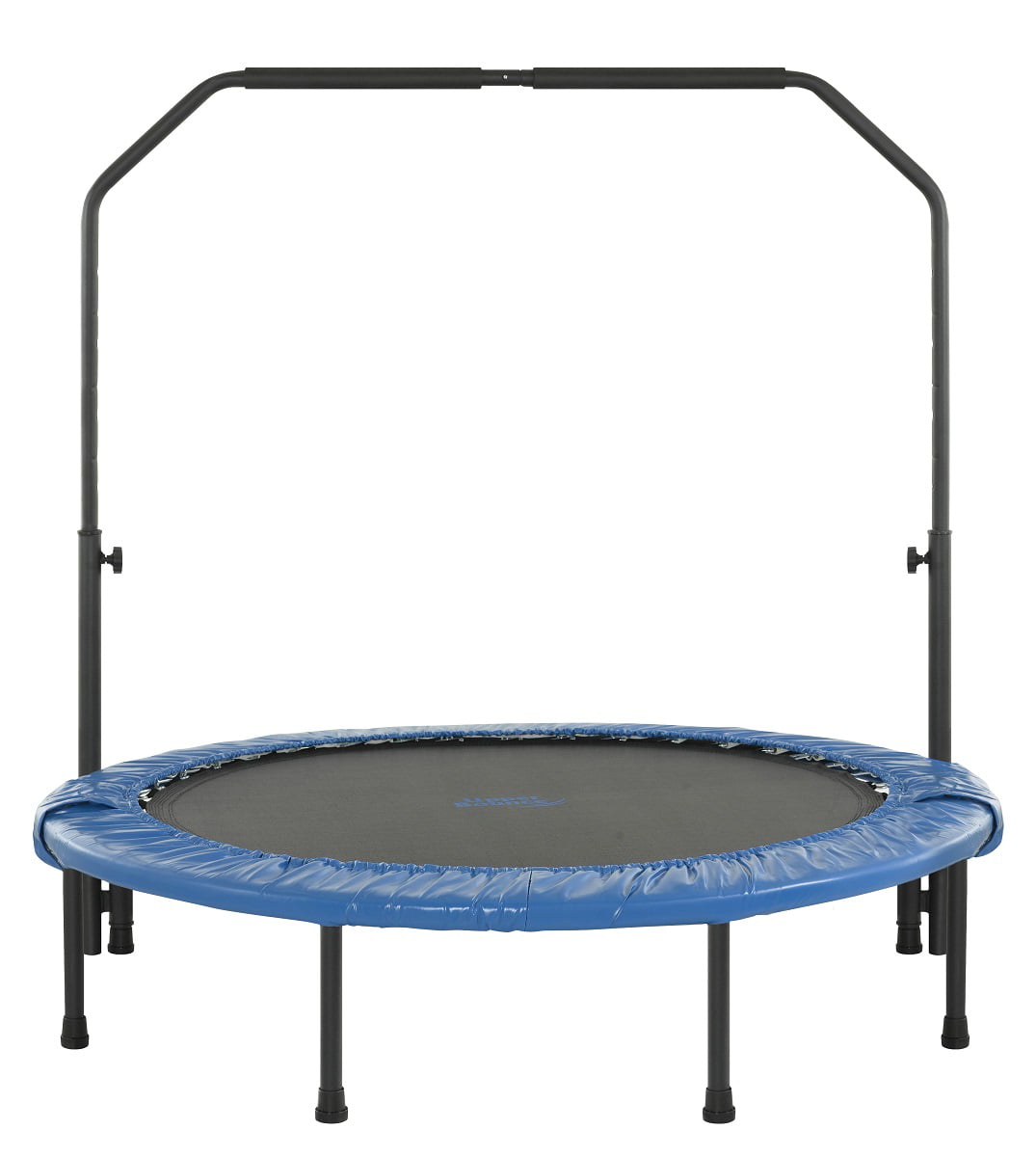 Details about   NEW Mini Foldable Trampoline With Bar Urban Rebounder Bouncing Exercise Yoga Gym 