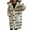 Beige, variant on Women's Sweaters Trendy Fall Winter Striped Knit Long Cardigan Hooded Blouses for Women,Beige,L