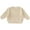 Khaki, variant on WOYY Boys Girls DIY Long Sleeve Sweater Knit Crewneck Pullover for Kids, Sizes 6-12M