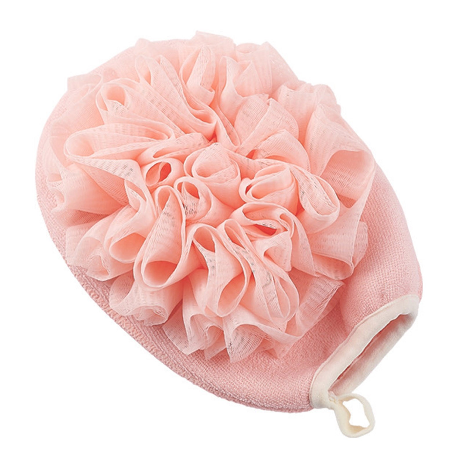 Bathroom 2in1 SkinFriendly Bath Sponge Scrubbers Ball Shower Glove