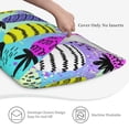 thumbnail image 5 of Bingfone Graffiti Pineapples Printed Pillowcase 20x36 inches - Standard Pillow Cases with Envelope Closure,Gifts for Women Men, 5 of 9
