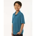 thumbnail image 2 of AllPro 41800Y Pro-Lock Youth Performance Polo-Pacific Blue-M, 2 of 6