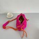 thumbnail image 2 of Bolso Bandolera JShteea Acolchado para Mujer Con Correa Cuerda Trenzada Rojo Rosa, 2 of 9