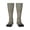 1 Black, variant on Black And White Checkered Knee High Socks for Women Long Leg Warmers Socks