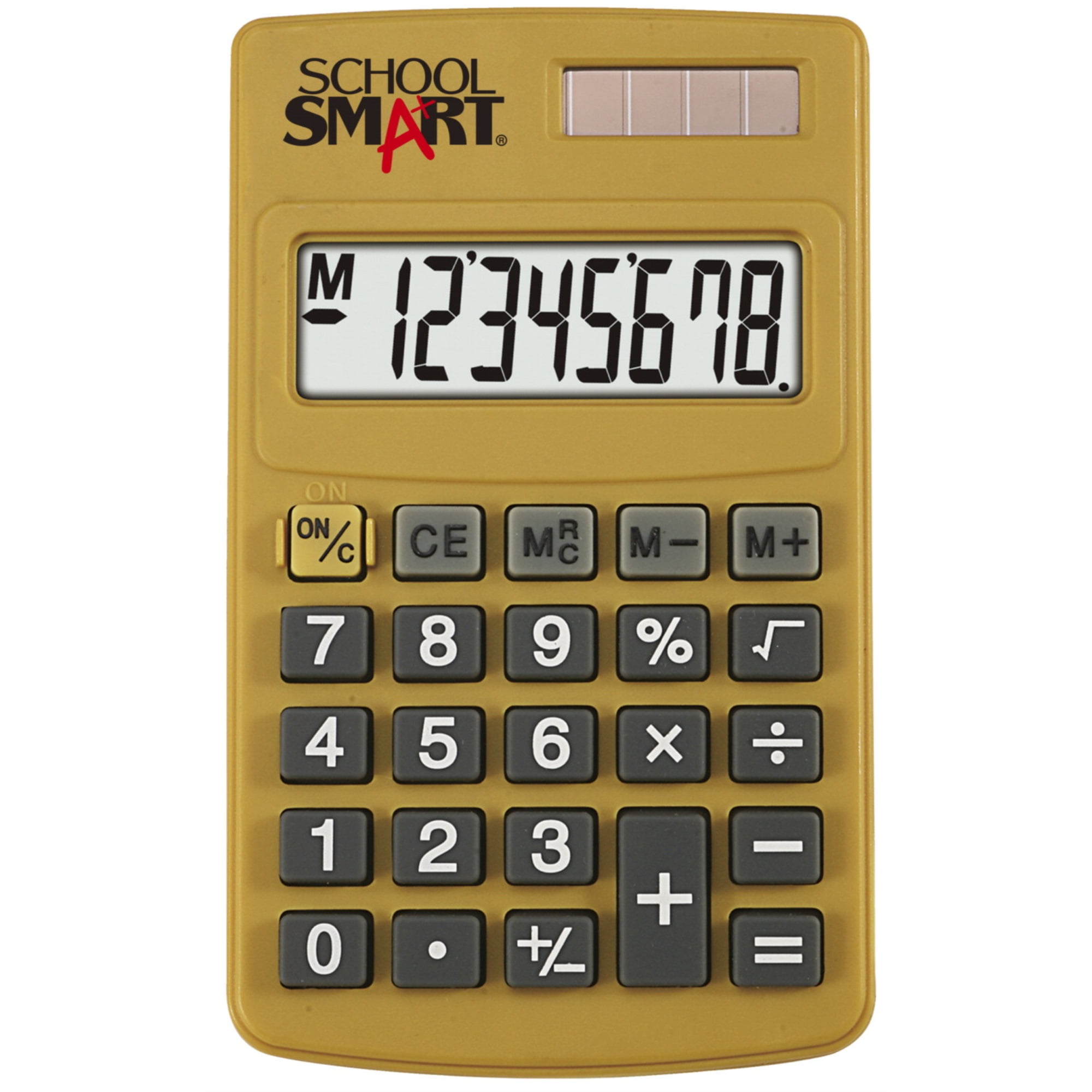 School Smart Hand Held Pocket Calculator, Various Colors