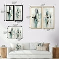 thumbnail image 4 of Designart "Grey Suprematism Geometric Euphony III" Abstract Suprematism Wall Art Set Of 2 - Grey Abstract Wall Decor Set Of 2, 4 of 6