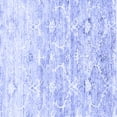 thumbnail image 1 of Ahgly Company Indoor Square Abstract Blue Contemporary Area Rugs, 4' Square, 1 of 4