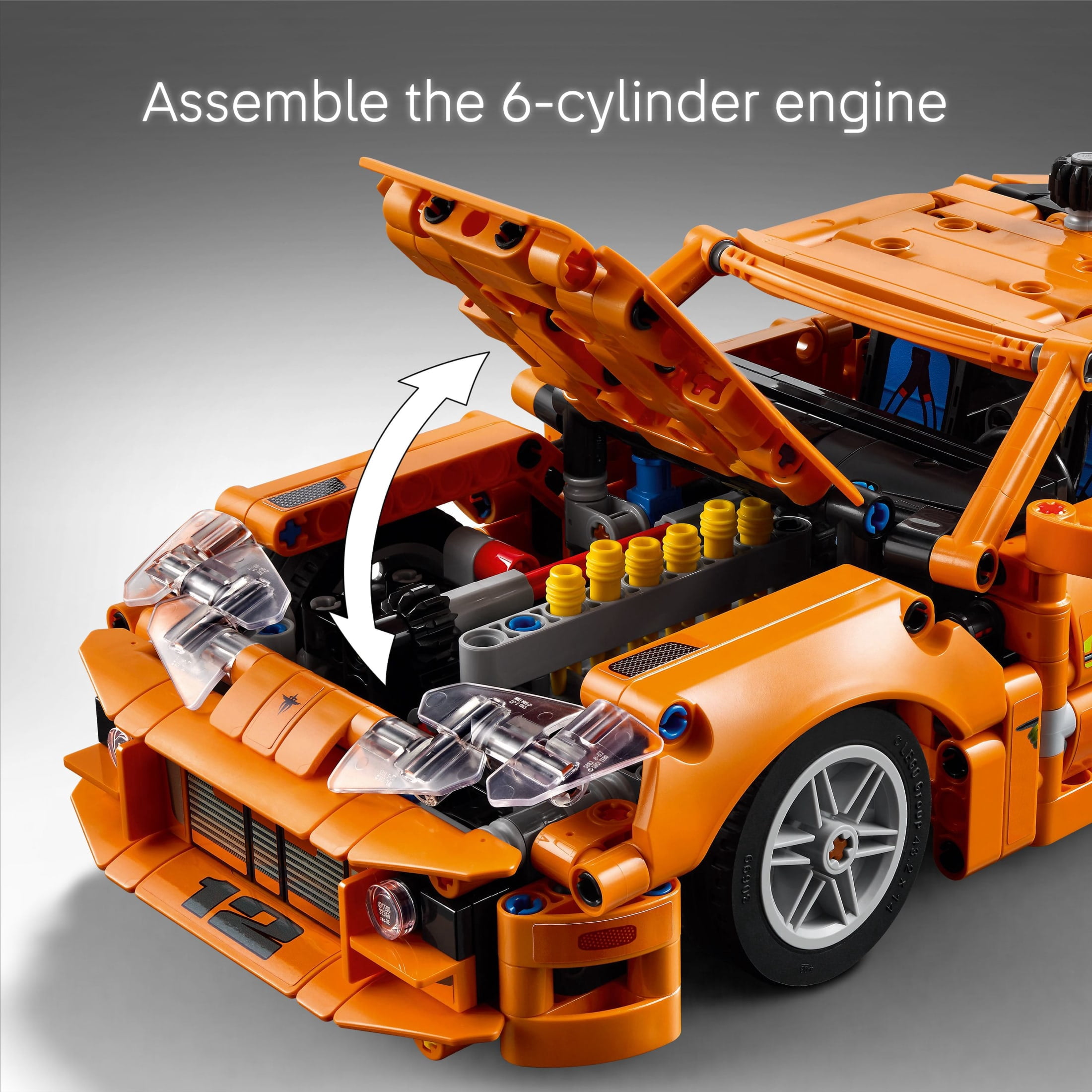 LEGO Technic Fast and Furious Toyota Supra MK4 Building Kit- Toy Car for Kids, Boys, and Girls, Ages 9+ - Gift for Birthdays - Realistic Engineering Details - 42204