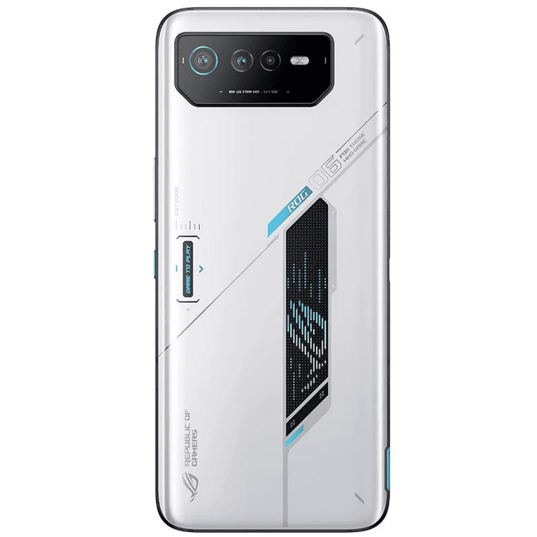 Asus Rog Phone 6, 6.78” Fhd+ 2448X1080 165Hz, 50Mp/13Mp/5Mp Triple Camera,  16Gb, 512Gb, 5G Lte Unlocked, Storm White, Us Version, Ai2201-16G512G-Wh -  Walmart.Com