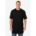 thumbnail image 4 of KingSize Men's Big & Tall Shrink-Less Lightweight Longer-Length Crewneck T-Shirt, 4 of 6