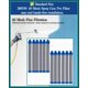 thumbnail image 4 of 288749 60 Filtros de Malla para Pistola – Paquete de 12 Filtros Azules para Rociador de Pintura Compatibles con Graco SG2 SG3 SG10 SG20 SG Pro Pistolas de Rociado, 4 of 5