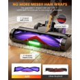 thumbnail image 3 of Cordless Vacuum Cleaner, 550W 50KPA 80Mins Self-Standing Cordless Vacuum for , With Wall Mount /LED Display/Anti- Brush Stick Vacuum for Carpet//Hardwood Floor, A05, 3 of 6