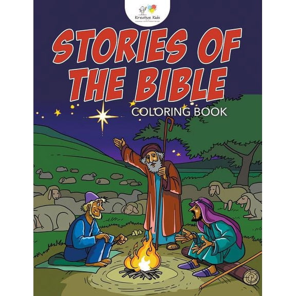 Stories of the Bible Coloring Book, (Paperback)