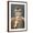 Brown Frame, variant on Art.com Paint by Numbers, Sad Clown Art Print, 12" x 18"
