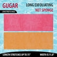 thumbnail image 5 of African Net Sponge Authentic African Exfoliating Net Real African Bath Sponge Body Scrub Net Long Rag Net Shower Scrubber, 5 of 10