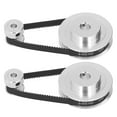thumbnail image 3 of Durable Aluminum Alloy Timing Pulley, 20/60 Teeth, 200mm Belt, Accurate Transmission, 3 of 15
