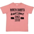 thumbnail image 3 of Inktastic North Dakota Awesome Since 1889 Boys or Girls Toddler T-Shirt, 3 of 5