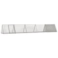 thumbnail image 1 of vidaXL Rabbit Cage Grey 504.5x80.5x71 cm Galvanised Steel, 1 of 4