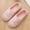 Pink, variant on Women Autumn Winter Closed Toe Closed Back House Slippers Striped Soft Fabric Non Slip Flat Cushioned Indoor Footwear for Bedroom Housework Daily Homewear Pink 8.5-9(XL)