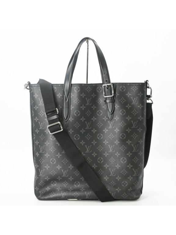 Pre-Owned LOUIS VUITTON Apollo Tote Bag Monogram Eclipse Shoulder Black M43421