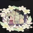 thumbnail image 3 of Disney Snow White & The Seven Dwarfs - Peek Through The Flowers - Women's Oversized T-Shirt, 3 of 5