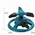 thumbnail image 2 of 360 Degree Rotating Garden Sprinkler Gear Driven Water Spray For Lawn Irrigation Model G629, 2 of 9
