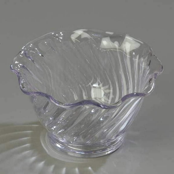 Carlisle Foodservice Dessert Dish, 5 oz., SAN Clear PK24 453007