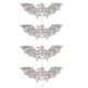 thumbnail image 1 of 4 hebillas para servilletas de murciélago, anillos para servilletas de murciélago espeluznantes, porta servilletas decorativos de murciélago, 1 of 6