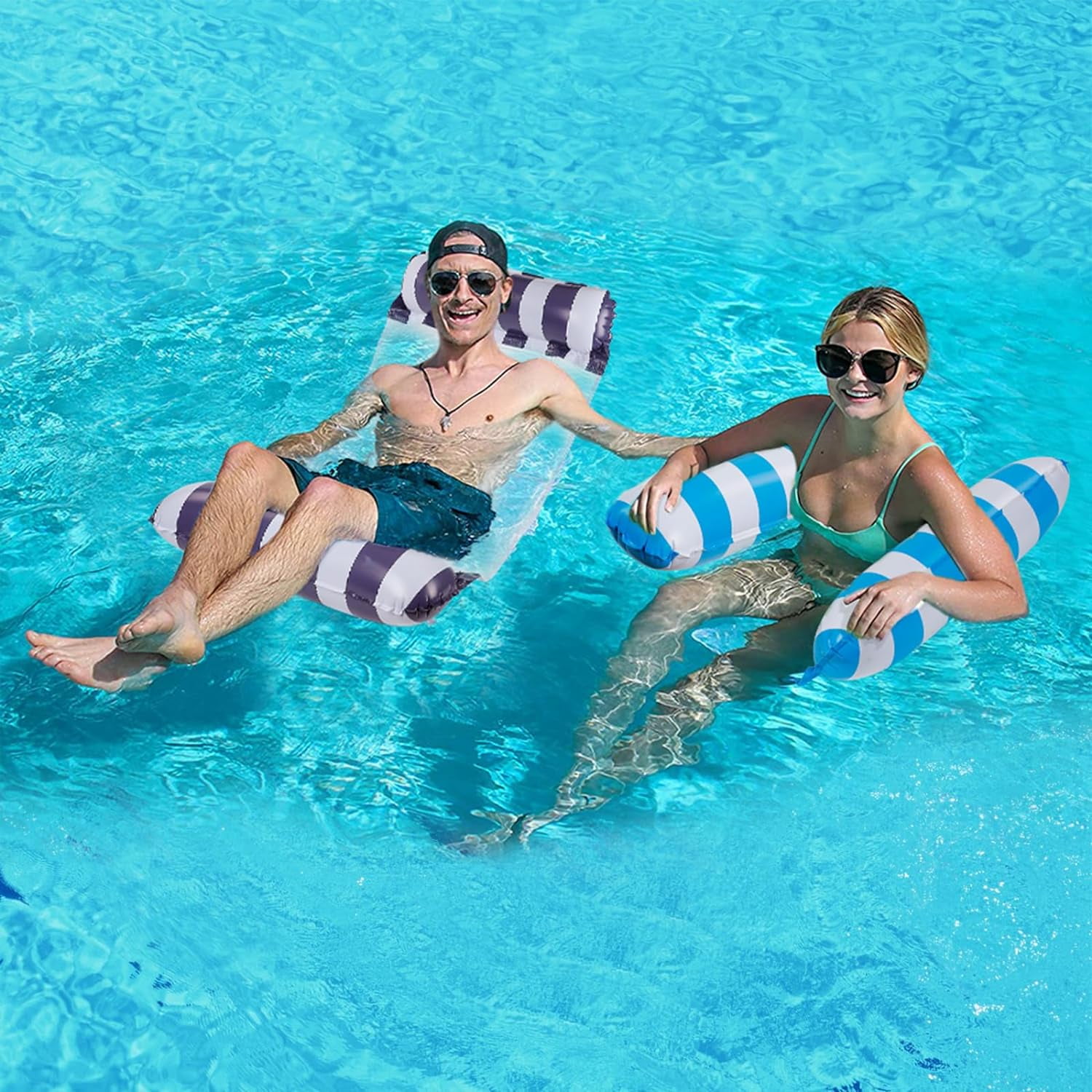 Silla Deportiva Agua Hamaca Flotante Para Piscina, Hamaca De Agua, Juguete Acuático, Sillón Inflable Para Piscina Fiesta En La Piscina Deportes Acuaticos Playa Fresa Hamaca Flotante Piscina