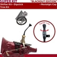 thumbnail image 1 of American Shifter  C4 Shifter Kit Black 8 in. Trim Kit Dipstick for F6DF6, 1 of 1