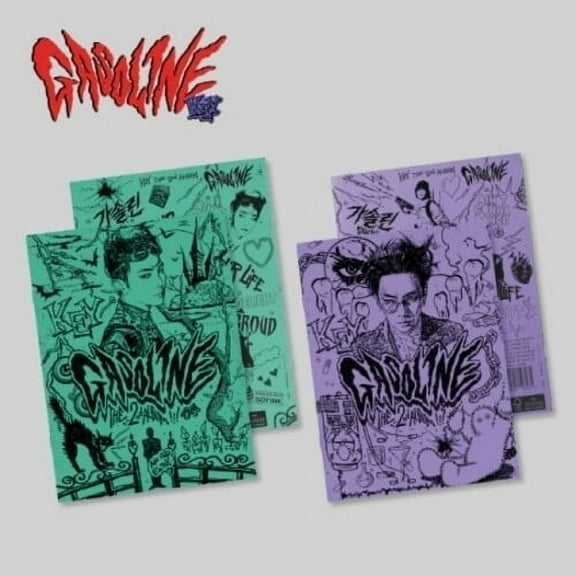 The Key - Gasoline - Booklet Version - incl. 96pg Booklet, Postcard, Sticker Photo Card - Music & Performance - CD