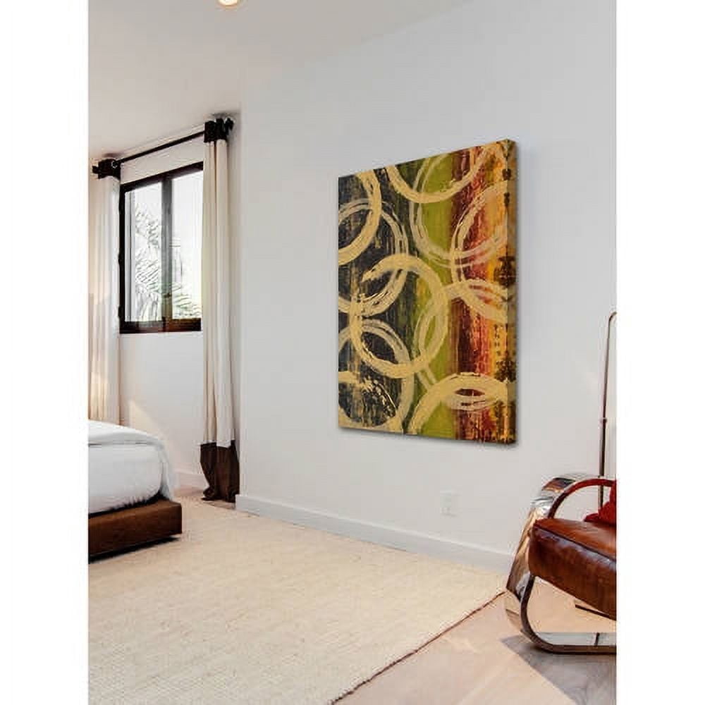 Marmont Hill "Rings of Engagement II" Painting Print on Wrapped Canvas