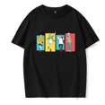 thumbnail image 3 of Camiseta Manga Anime japonés Jujutsu Kaisen camiseta gojo satoru Tops Yuji Itadori camisetas gráficas Cool camiseta Unisex 90s, 3 of 5