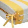 thumbnail image 4 of Outdoor Decor Cabana Stripe Lounger Cushion 22 x 73 in Yellow, 4 of 5